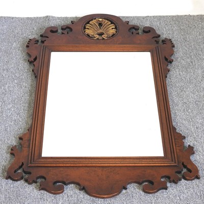 Lot 324 - A good quality Georgian style fret carved wall...