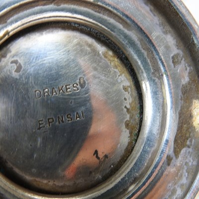 Lot 14 - A silver table cigarette box, together with a...