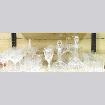 Lot 294 - A collection of glassware, to include early...