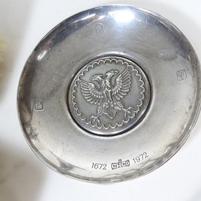 Lot 46 - A pir of mid 20th century silver backed...