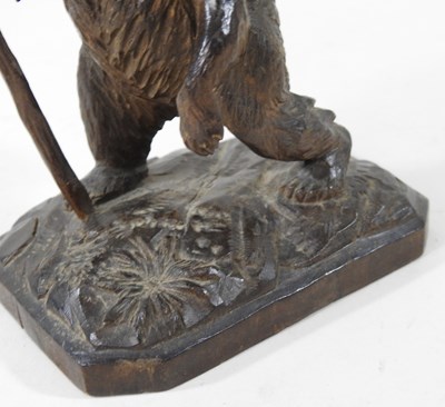 Lot 33 - A 19th century Black Forest carved wooden...