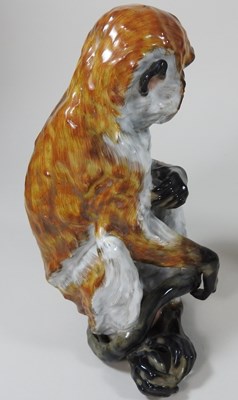 Lot 54 - A Meissen style continental porcelain model of...