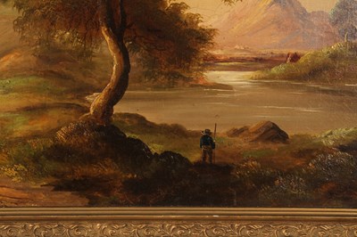 Lot 99 - Continental school (19th century), river...