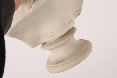 Lot 6 - A Copeland Parian bust of Princess Alexandra,...