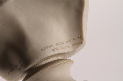 Lot 6 - A Copeland Parian bust of Princess Alexandra,...