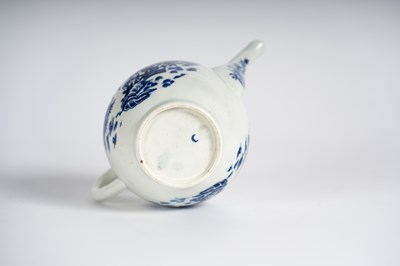 Lot 55 - A Worcester porcelain teapot, circa 1770, of...