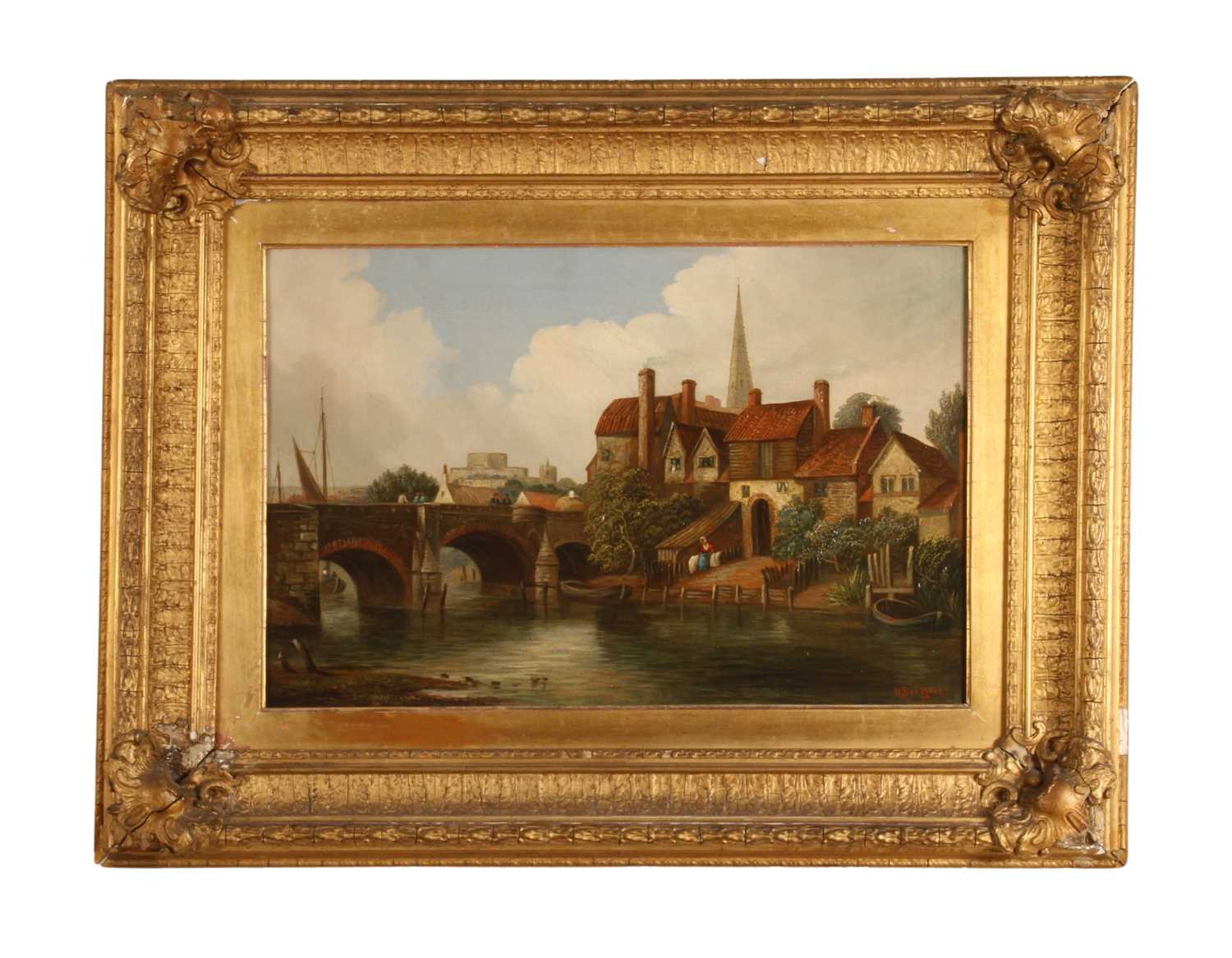 Lot 3 - Henry Loopey Bright (Norwich School,...