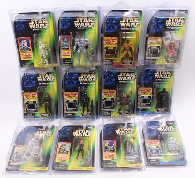 Lot 66 - A collection of twelve Kenner Star Wars...