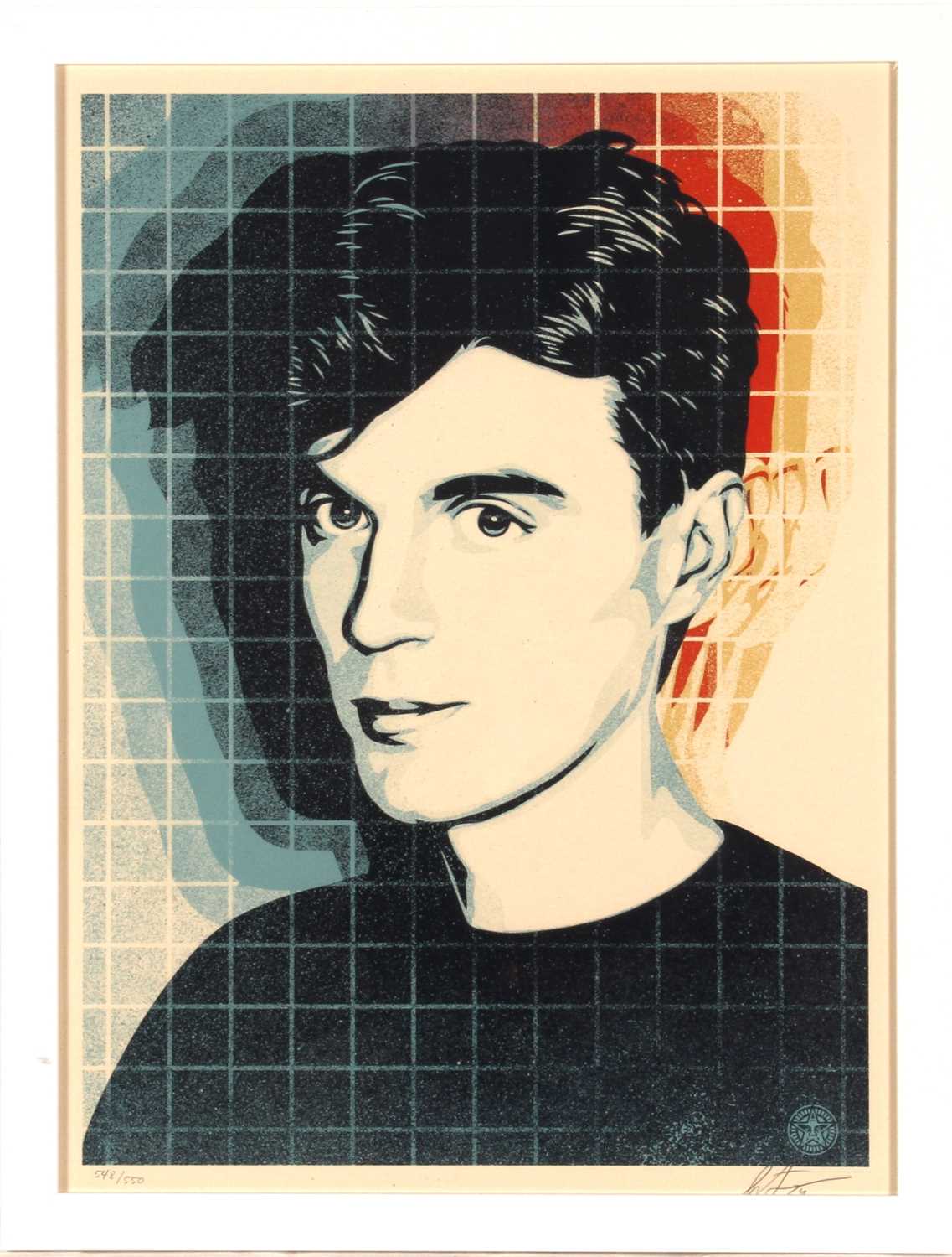 Lot 72 - Shepard Fairey (American, b.1970), Portrait of...