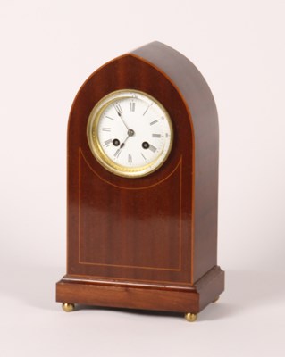 Lot 242 - An Edwardian mahogany and boxwood strung...