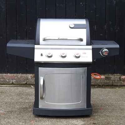 Lot 127 - A Landman gas barbecue, with gas bottle