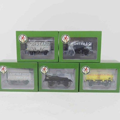 Lot 101 - A collection of five Lionheart Trains goods...