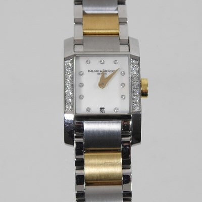Lot 47 - A Baume and Mercier wristwatch