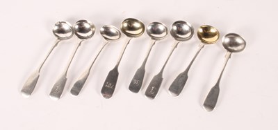 Lot 73 - A collection of eight mainly provincial silver...