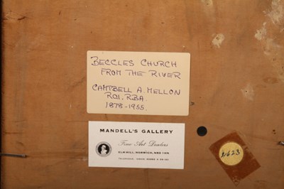 Lot 9 - Campbell Archibald Mellon (1878-1955), Beccles...