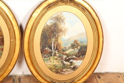 Lot 95 - English School, 19th century, a pair of river...