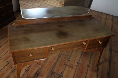 Lot 78 - An Alfred Cox walnut dressing table, circa...