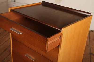 Lot 67 - A Stag Fineline oak five-piece bedroom suite,...