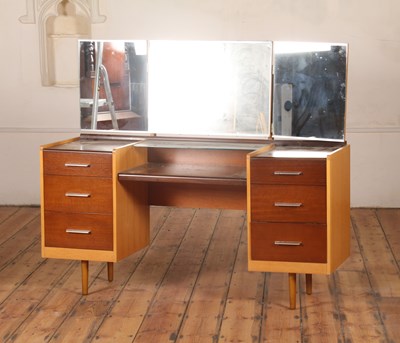 Lot 67 - A Stag Fineline oak five-piece bedroom suite,...