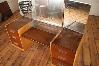 Lot 67 - A Stag Fineline oak five-piece bedroom suite,...