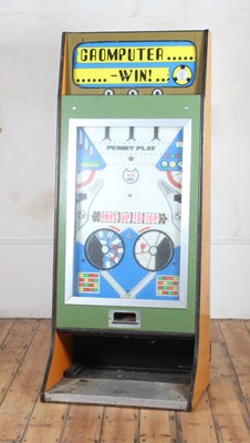 Lot 381 - A vintage Cromputer Win! penny play arcade...