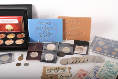 Lot 141 - A collection of UK coinage, to include a 1788...
