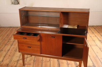 Lot 60 - A teak sideboard/highboard, circa 1960s,...