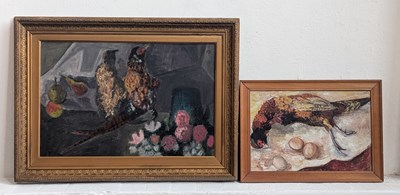 Lot 44 - J.M.Mulley, 20th century, study of game, oil...
