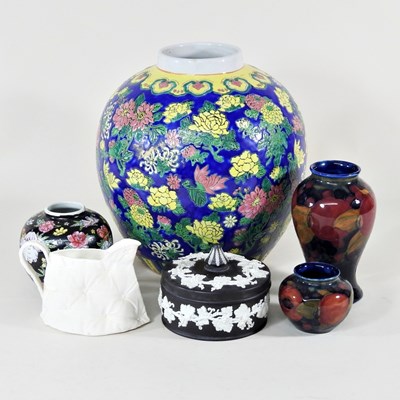 Lot 207 - A Moorcroft pottery vase, of baluster shape,...