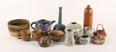 Lot 101 - A collection of studio pottery