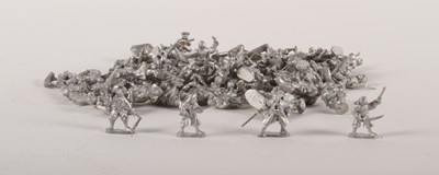 Lot 302 - A quantity of unpainted Foundry white metal...