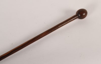 Lot 317 - An African hardwood knobkerrie
