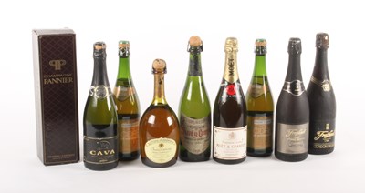 Lot 235 - Nine bottles of Champagne and other sparkling...