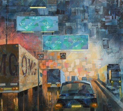 Lot 68 - John Tordoff (contemporary), No Overtaking,...