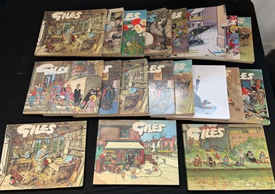 Lot 353 - A quantity of Giles cartoons annuals