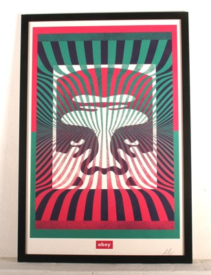 Lot 37 - Shepard Fairey (American, b.1970), Obey Andre...