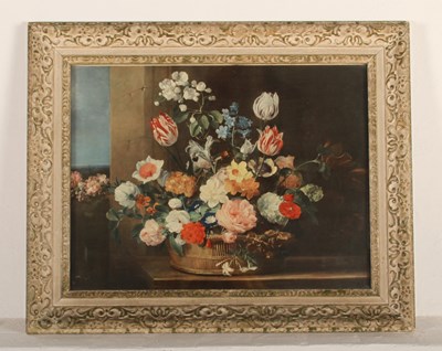Lot 131 - Jan van den Hecke, Flowerpiece, Medici Society...