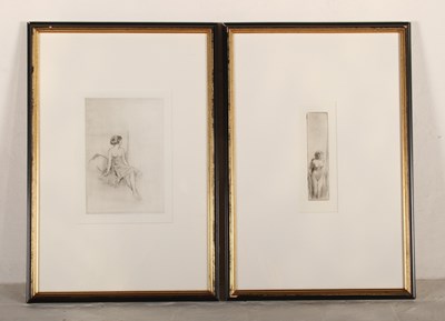 Lot 92 - English School, early 20th century, nude,...