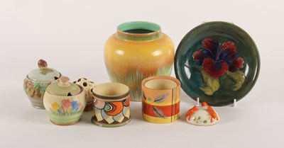 Lot 55 - An early 20th century Moorcroft pottery dish,...