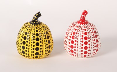 Lot 40 - Yayoi Kusama (Japanese, b.1929), Pumpkins, two...