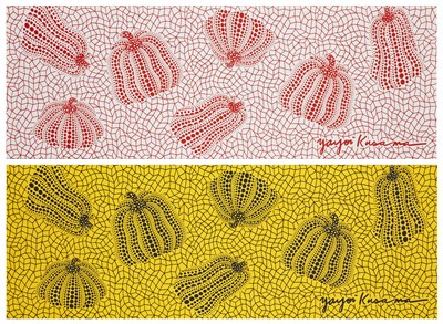 Lot 90 - Yayoi Kusama (Japanese, b.1929), Pumpkins, a...