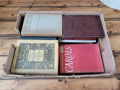 Lot 355 - A quantity of books on church music, including...