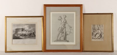 Lot 155 - After M Gauci, 19th century, Norwich Castle,...