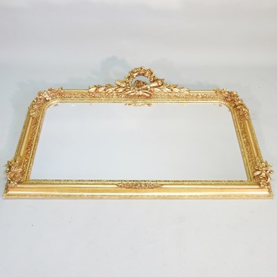 Lot 471 - An ornate 19th century style gilt framed over...