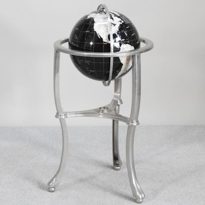 Lot 492 - A modern twelve inch terrestrial globe, on a...