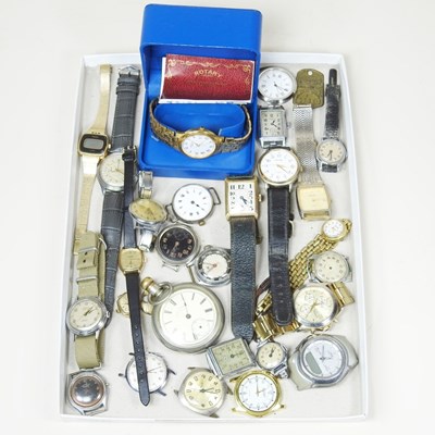 Lot 228 - A 1960s Oris gentlemen's wristwatch, together...