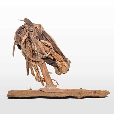 Lot 191 - Trudy Redfern, contemporary, head of a horse,...