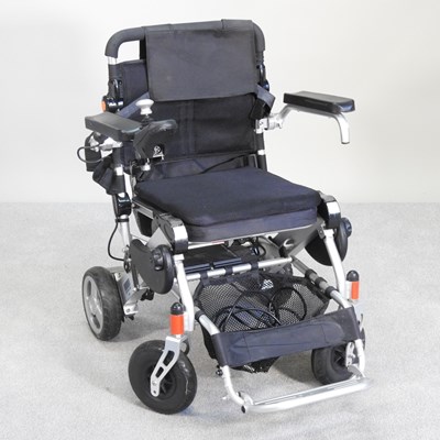 Lot 186 - A folding electric powered mobility chair