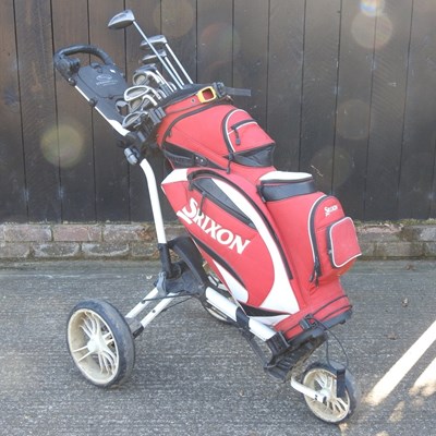 Lot 240 - A set of Calloway golf clubs, together with a...