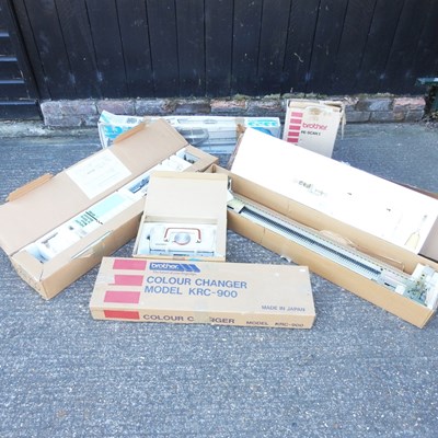 Lot 445 - A collection of knitting machines